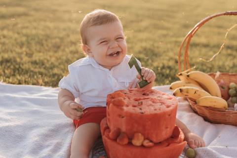 smash the cake no campo'