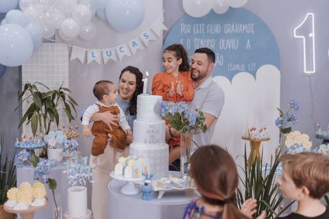 Aniversário infantil com tema de bênçãos '
