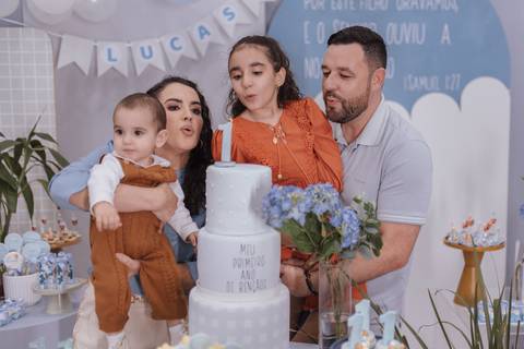 Aniversário infantil com tema de bênçãos '