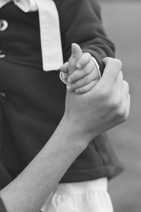 Ensaio em família no campo'