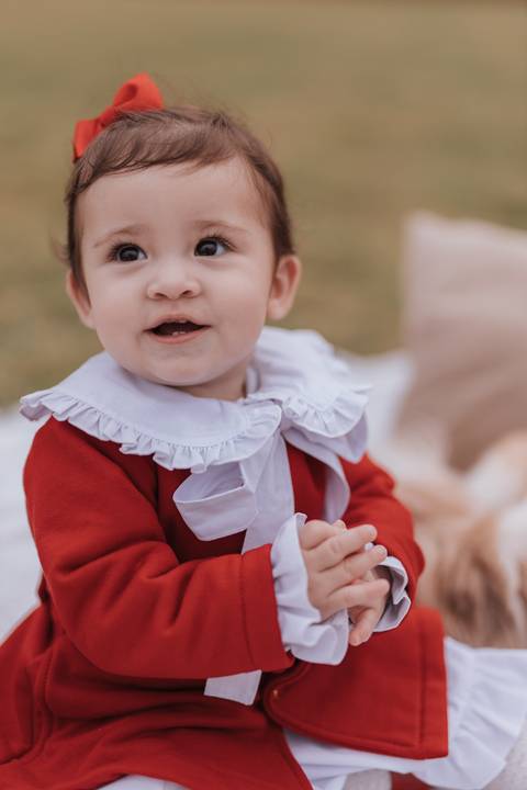Ensaio em família no campo'