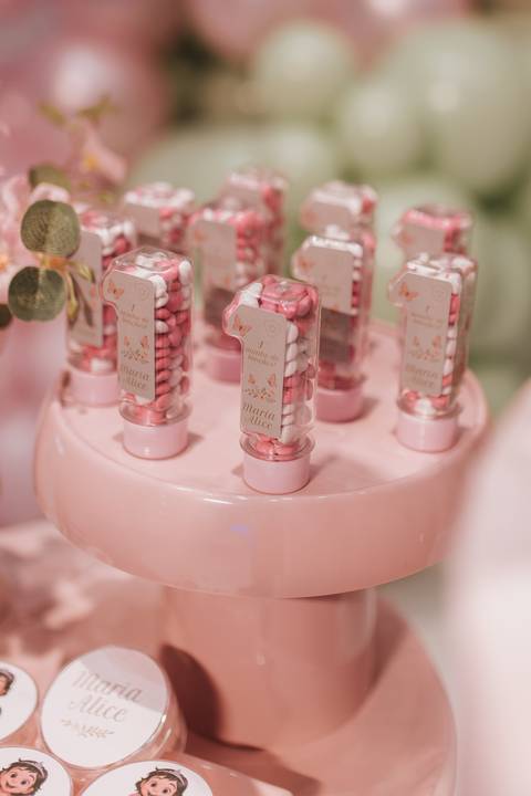 Aniversário infantil com tema de Jardim'