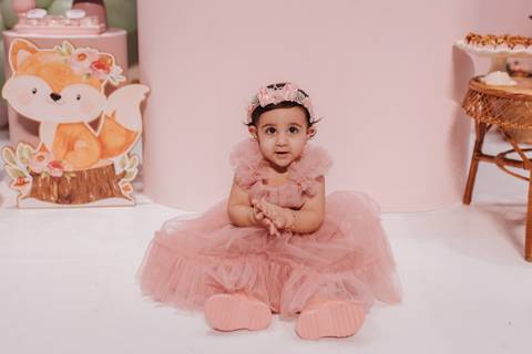 Aniversário infantil com tema de Jardim'