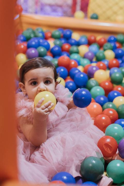 Aniversário infantil com tema de Jardim'