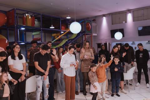 Aniversário infantil com tema de Jardim'