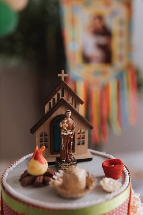 Aniversário infantil com tema de São João'