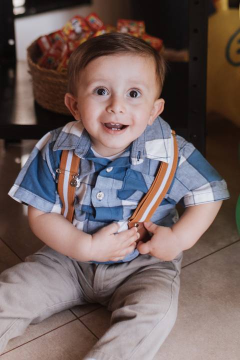 Aniversário infantil com tema de São João'