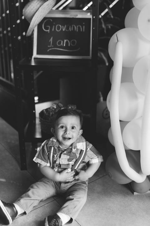 Aniversário infantil com tema de São João'