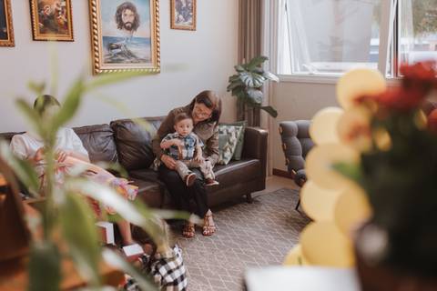 Aniversário infantil com tema de São João'