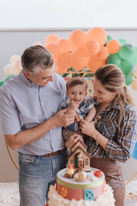 Aniversário infantil com tema de São João'