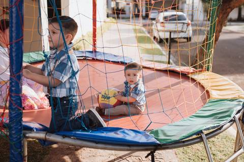 Aniversário infantil com tema de São João'