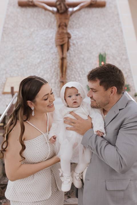 Cerimônia de batizado'