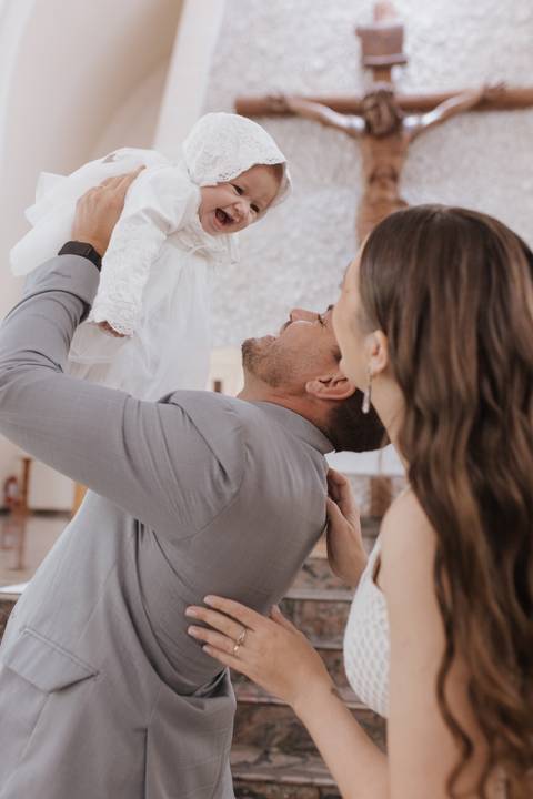 Cerimônia de batizado'