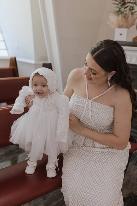 Cerimônia de batizado'