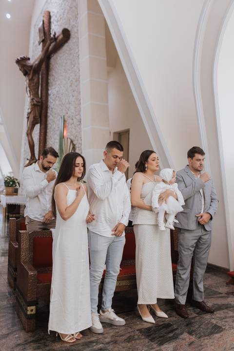 Cerimônia de batizado'