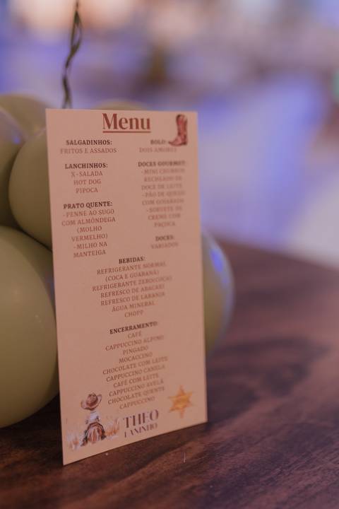 Aniversário infantil com tema de fazenda'