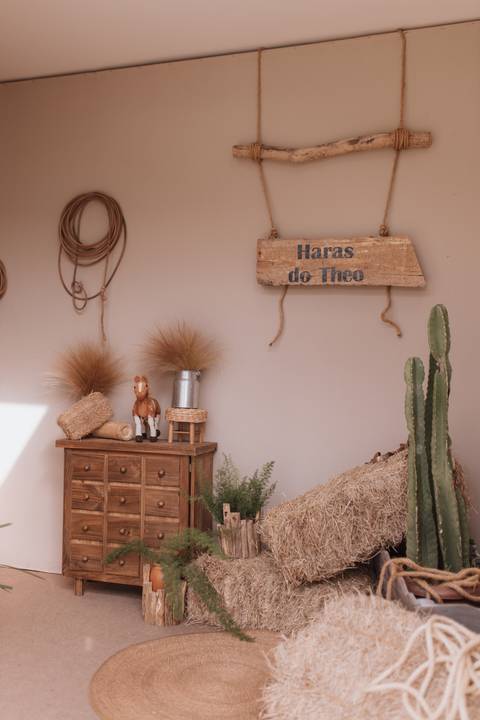 Aniversário infantil com tema de fazenda'