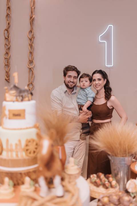 Aniversário infantil com tema de fazenda'