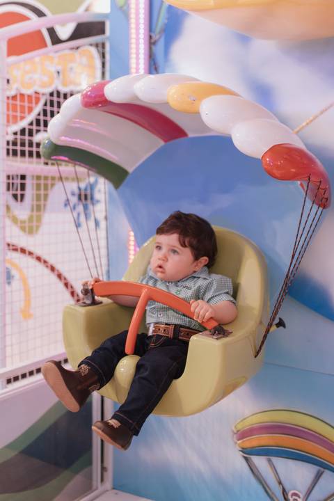 Aniversário infantil com tema de fazenda'