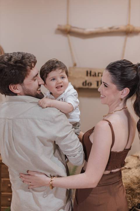 Aniversário infantil com tema de fazenda'