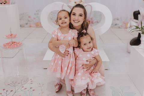 Aniversário infantil com tema de Minnie e Margarida '