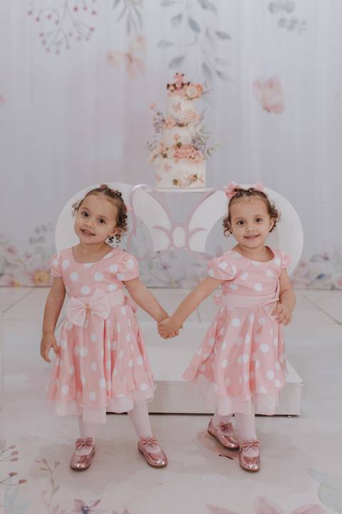 Aniversário infantil com tema de Minnie e Margarida '