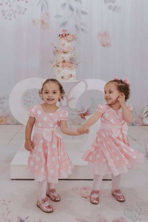 Aniversário infantil com tema de Minnie e Margarida '