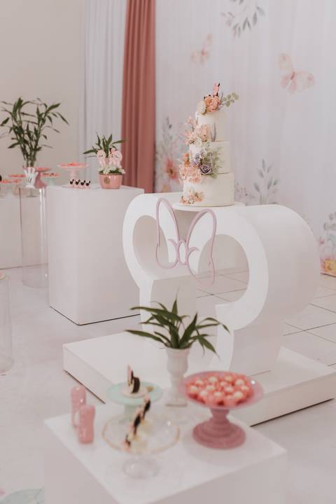 Aniversário infantil com tema de Minnie e Margarida '