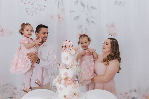 Aniversário infantil com tema de Minnie e Margarida '