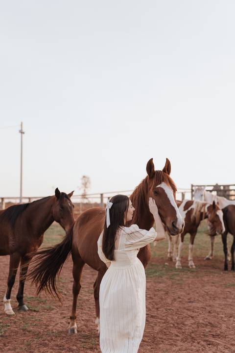 ensaio de gestante no campo '