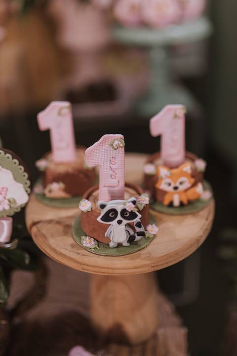 Aniversário infantil com tema de floresta encantada'