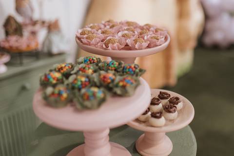 Aniversário infantil com tema de floresta encantada'