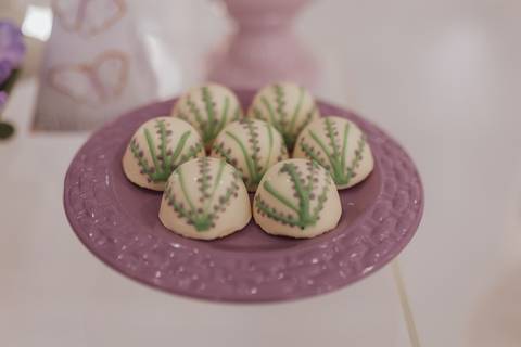 Aniversário infantil com tema de lavanda'