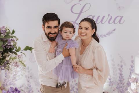 Aniversário infantil com tema de lavanda'