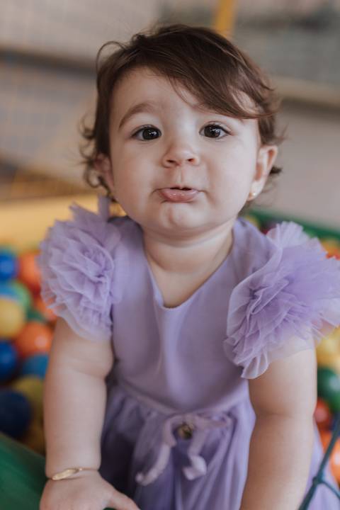 Aniversário infantil com tema de lavanda'