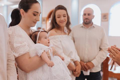 Cerimônia de batizado'