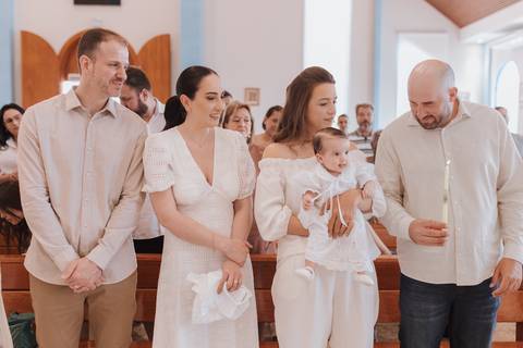 Cerimônia de batizado'