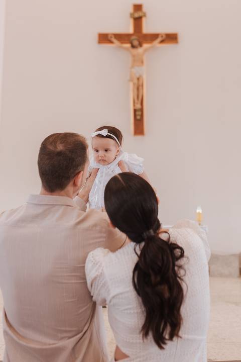 Cerimônia de batizado'