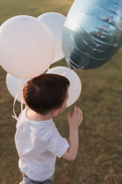 Inspiração de ensaio revelação de sexo do baby no campo '