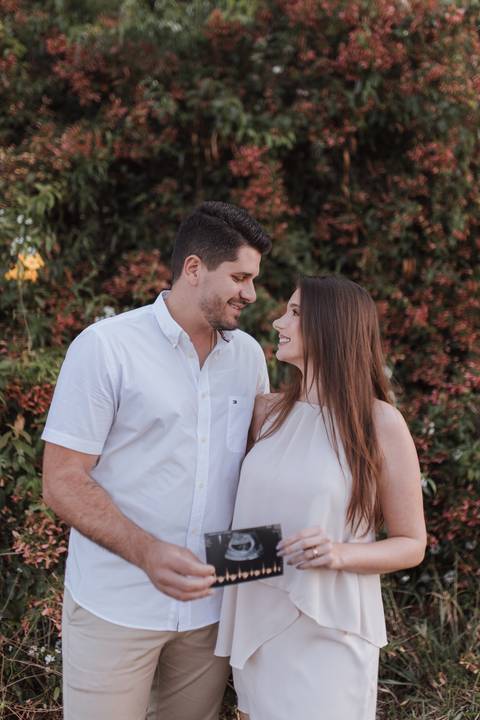 Inspiração de ensaio revelação de sexo do baby no campo '