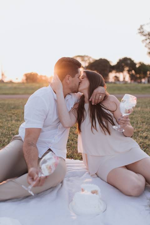 Inspiração de ensaio revelação de sexo do baby no campo '