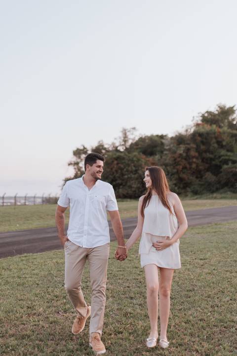 Inspiração de ensaio revelação de sexo do baby no campo '