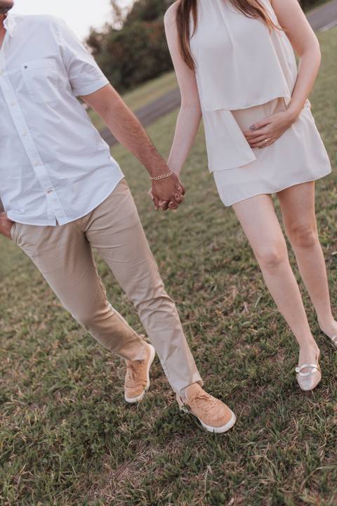 Inspiração de ensaio revelação de sexo do baby no campo '