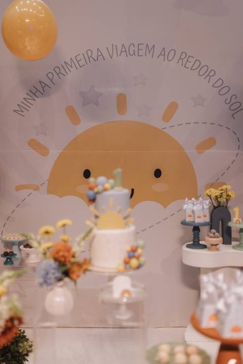 aniversário de 1 ano com tema  