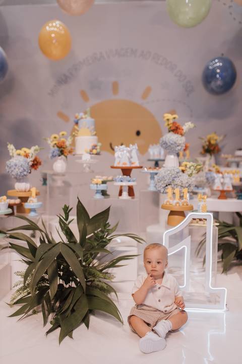 aniversário de 1 ano com tema  