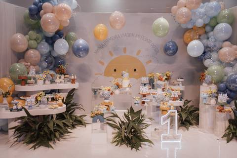 aniversário de 1 ano com tema  