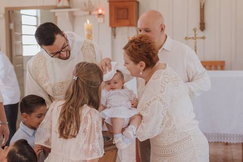 Cerimônia de batizado'