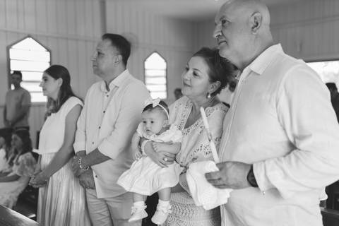 Cerimônia de batizado'