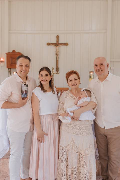 Cerimônia de batizado'