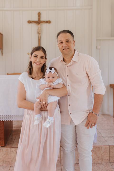 Cerimônia de batizado'